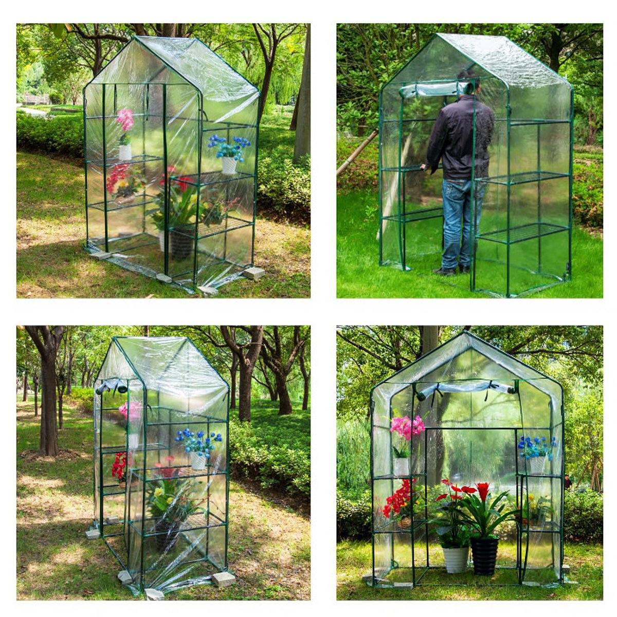 DIY Greenhouse Plant Shelter