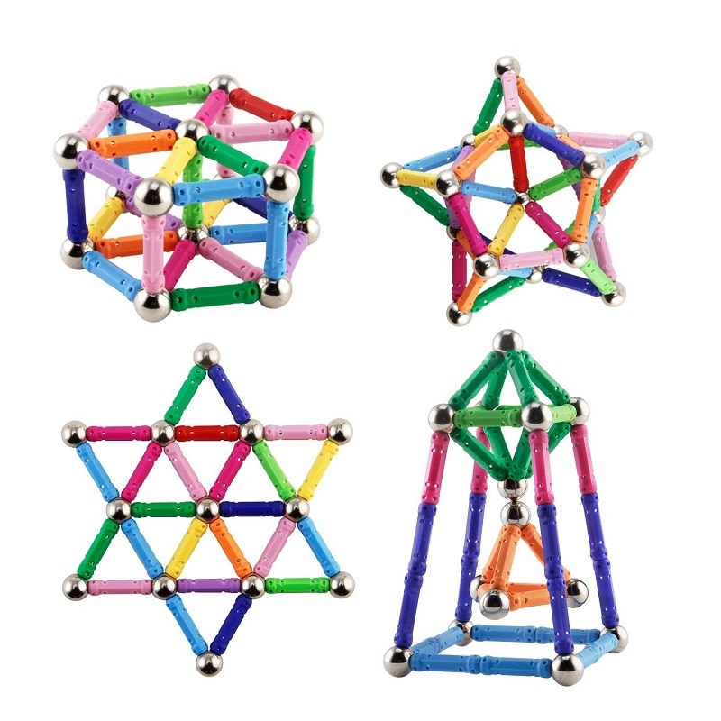 DIY Magnetic Sticks and Balls Toy DIY Magnetic Sticks and Balls Toy