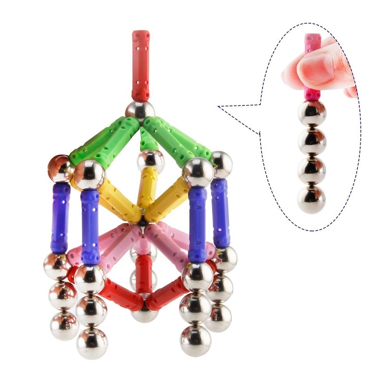 DIY Magnetic Sticks and Balls Toy DIY Magnetic Sticks and Balls Toy