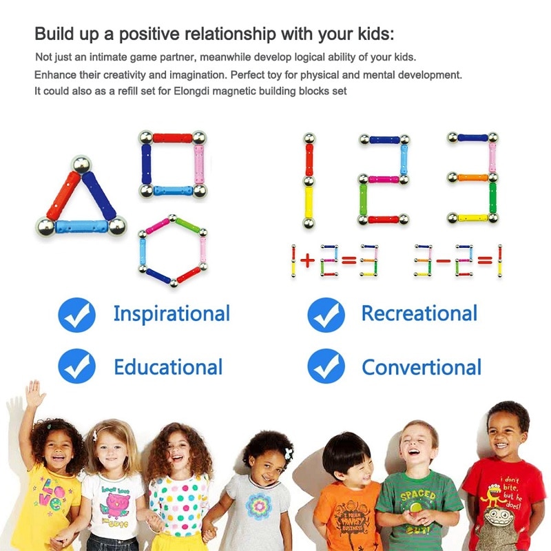 DIY Magnetic Sticks and Balls Toy DIY Magnetic Sticks and Balls Toy