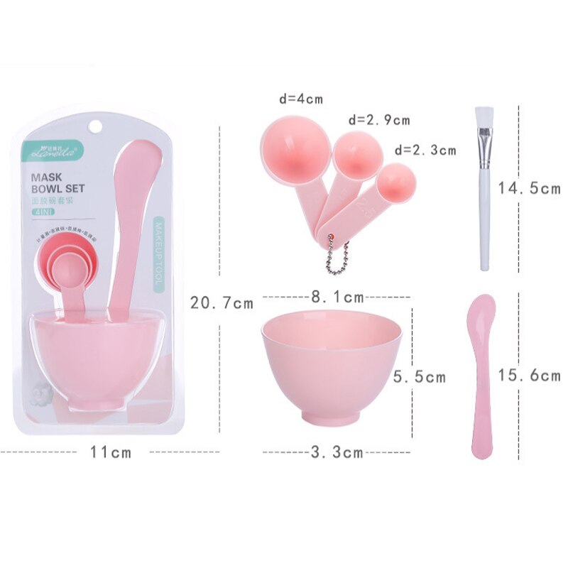 DIY Mask Facial Bowl Set (6pcs) DIY Mask Facial Bowl Set (6pcs)