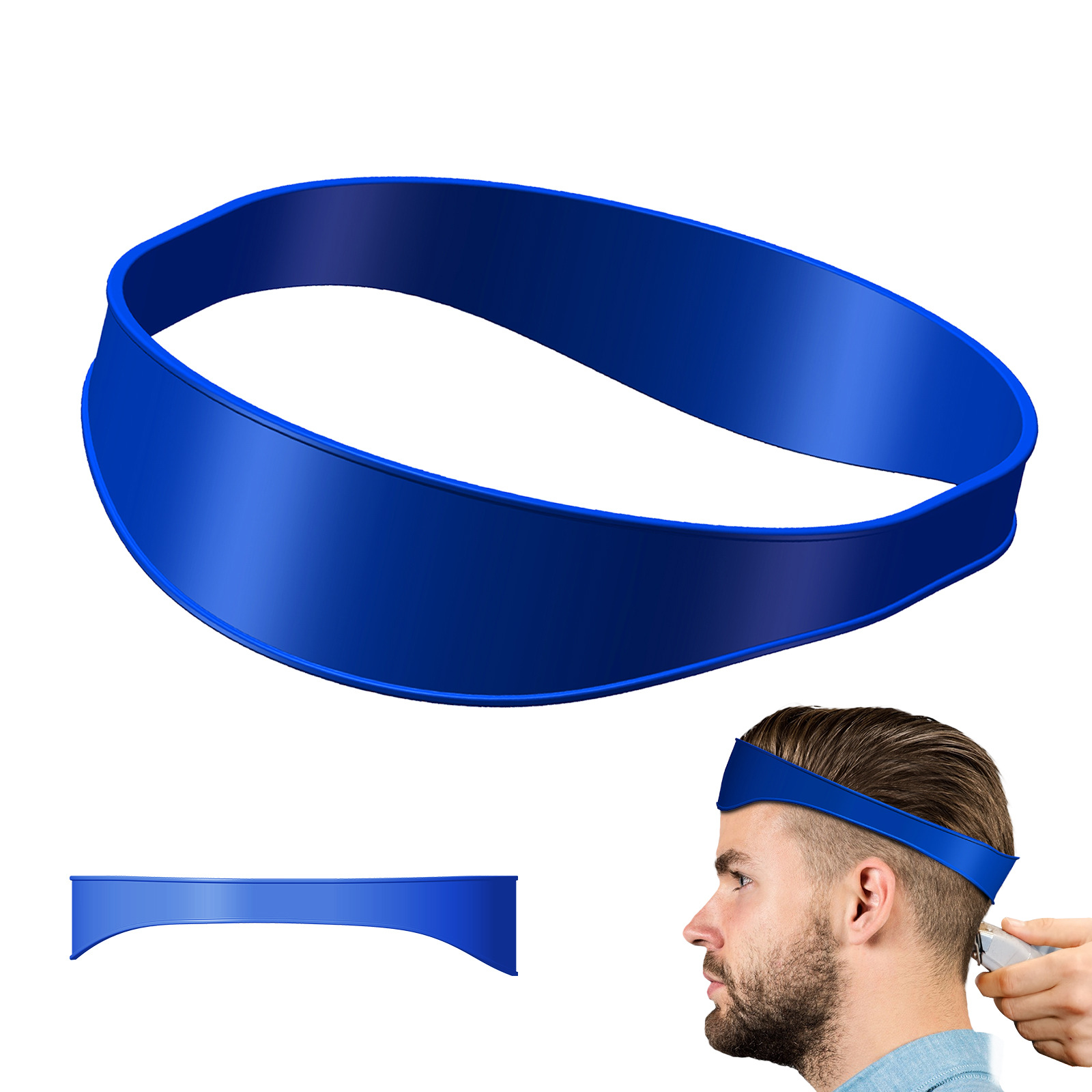 DIY Men Hair Trimming Ruler Neckline Guide Haircuts Curved Headband Styler Ruler Barber Comb Beard Tools Hair Styling DIY Men Hair Trimming Ruler Neckline Guide Haircuts Curved Headband Styler Ruler Barber Comb Beard Tools Hair Styling