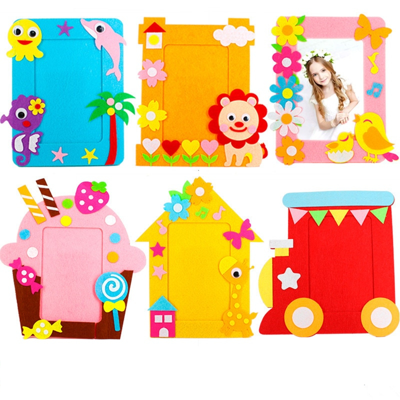 DIY Photo Frame Kids Craft Toys