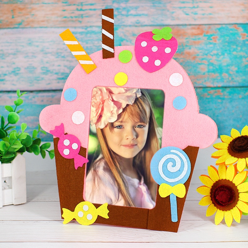 DIY Photo Frame Kids Craft Toys