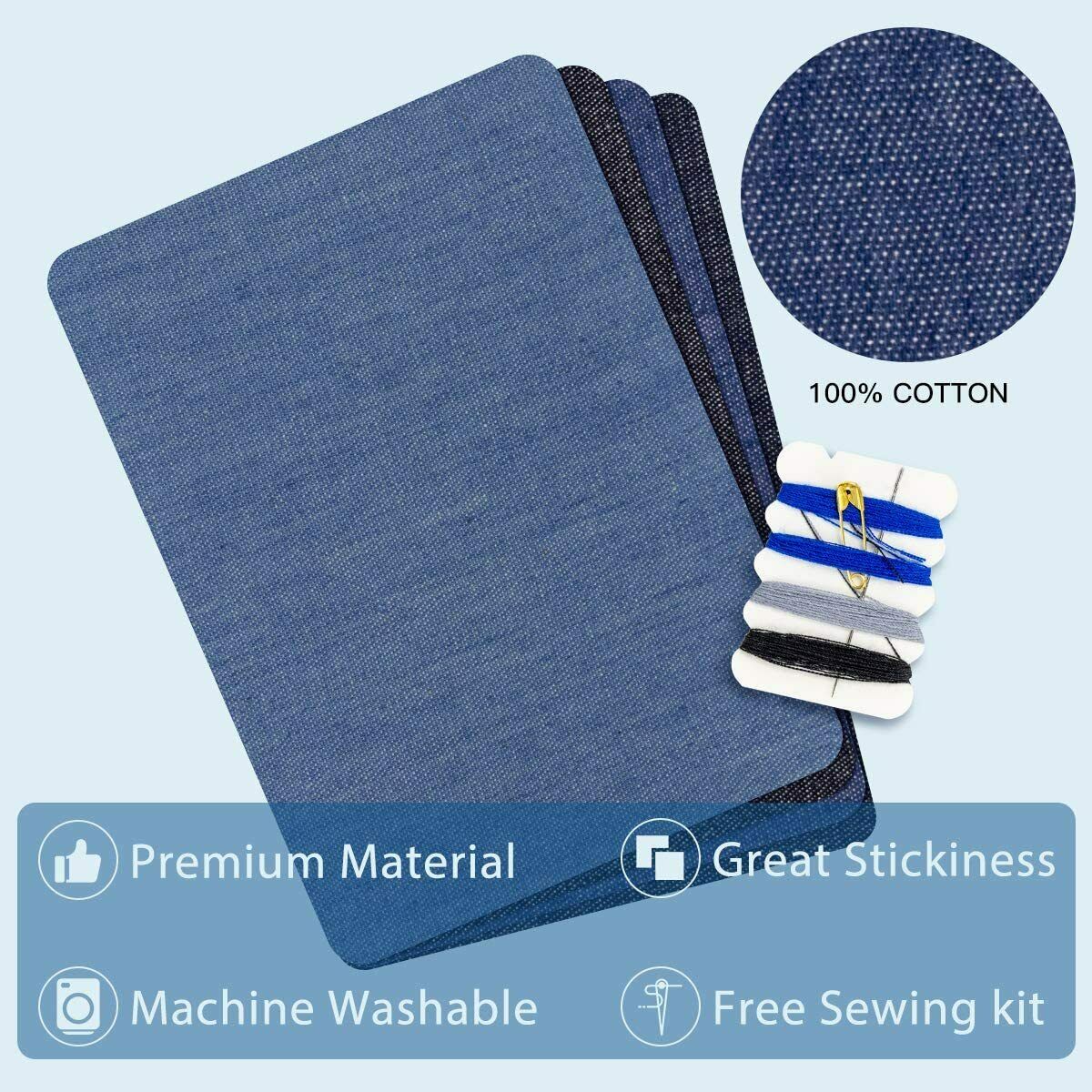 DIY Repair Denim Patches (20 Pcs) DIY Repair Denim Patches (20 Pcs)