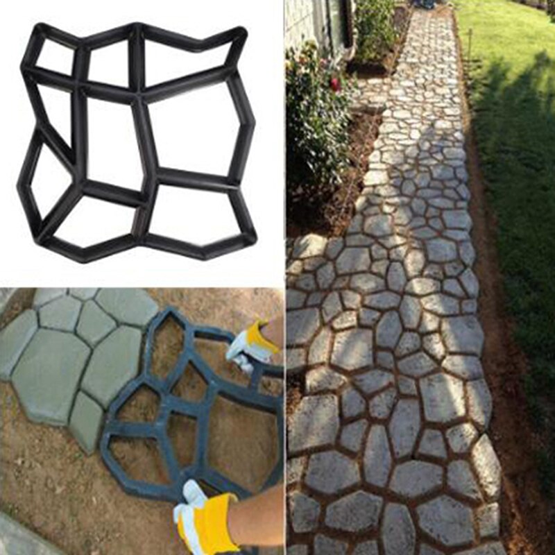 DIY Reusable Garden Path Maker Mold
