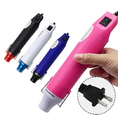 DIY Using Heat Gun Electric Power Tool Hot Air 300W Temperature Gun with Supporting Seat Shrink DIY Using Heat Gun Electric Power Tool Hot Air 300W Temperature Gun with Supporting Seat Shrink