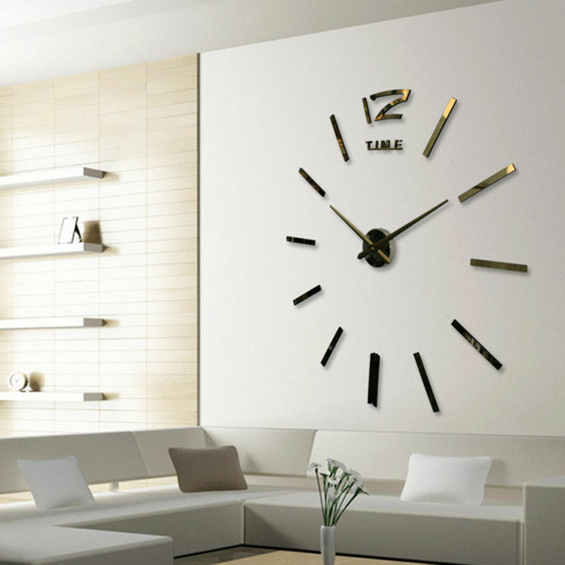 DIY Wall Clock 3D Home Decor