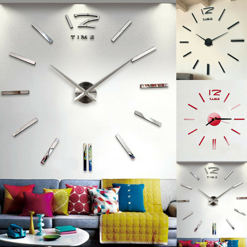 DIY Wall Clock 3D Home Decor DIY Wall Clock 3D Home Decor
