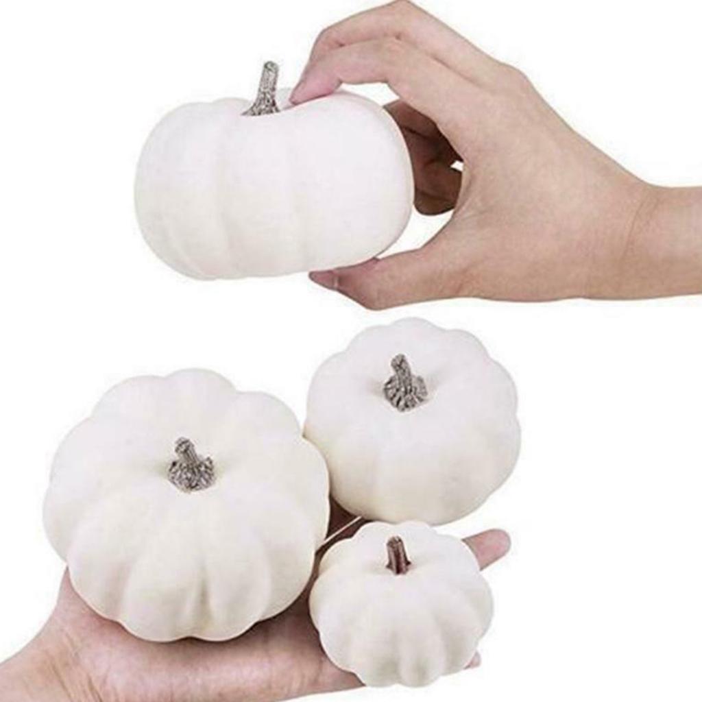 DIY White Foam Pumpkins (12pcs) DIY White Foam Pumpkins (12pcs)