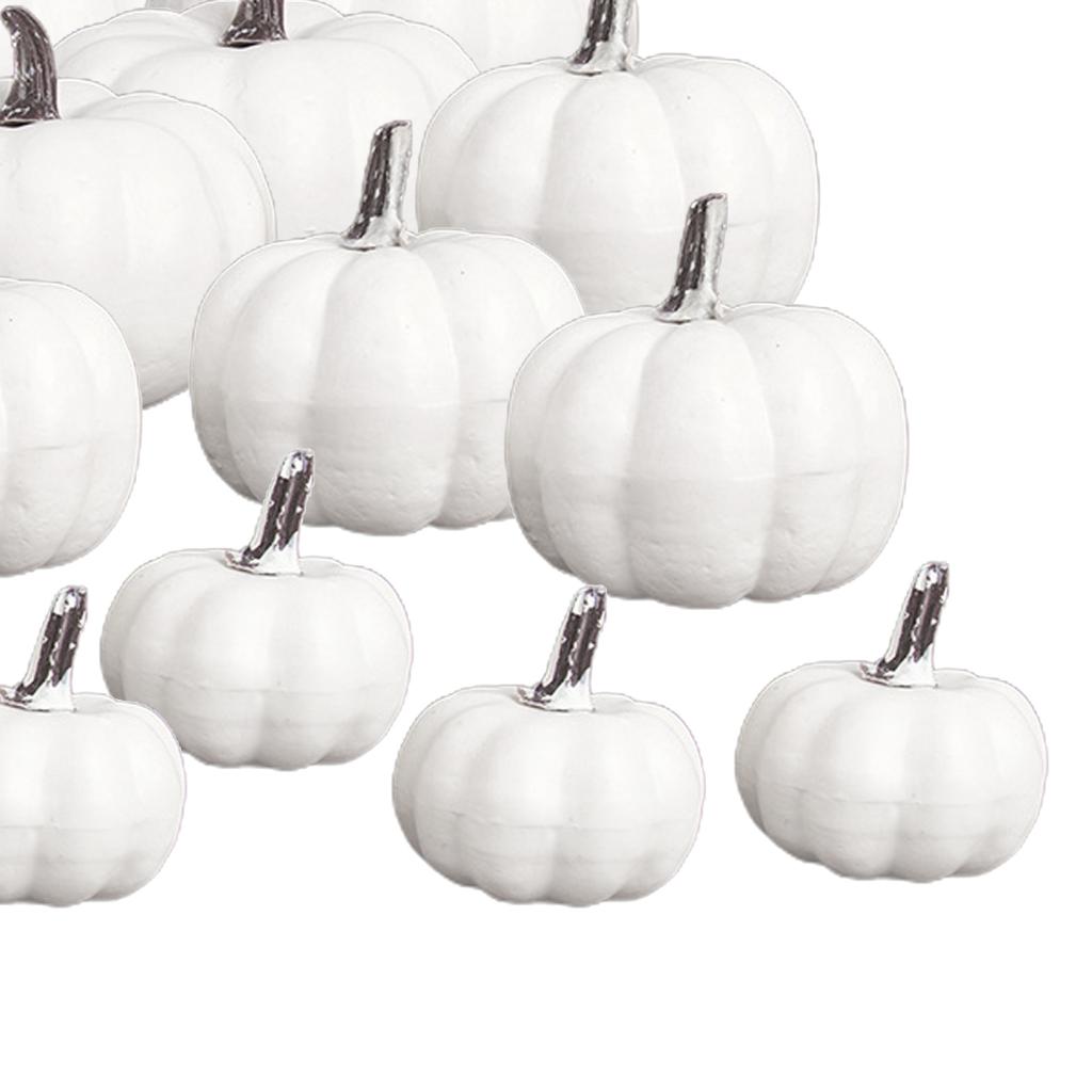 DIY White Foam Pumpkins (12pcs) DIY White Foam Pumpkins (12pcs)