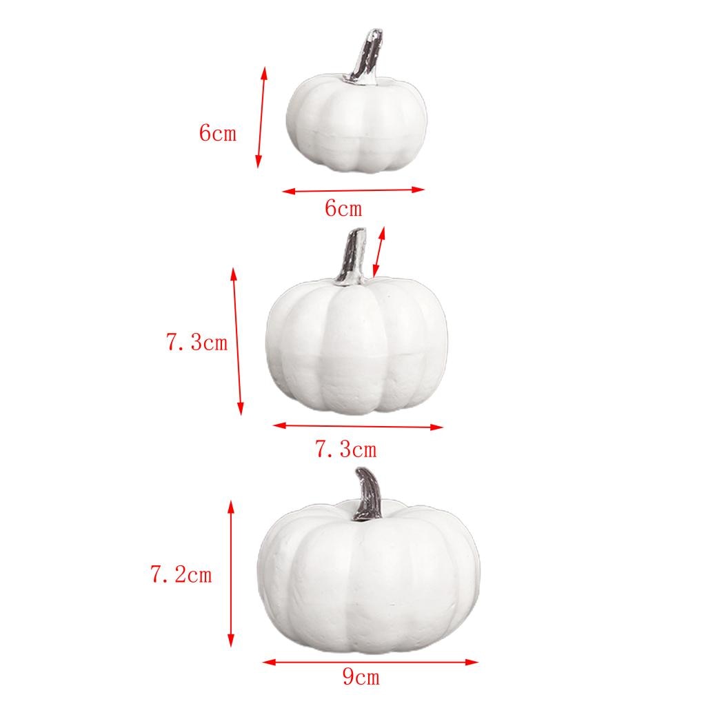 DIY White Foam Pumpkins (12pcs) DIY White Foam Pumpkins (12pcs)