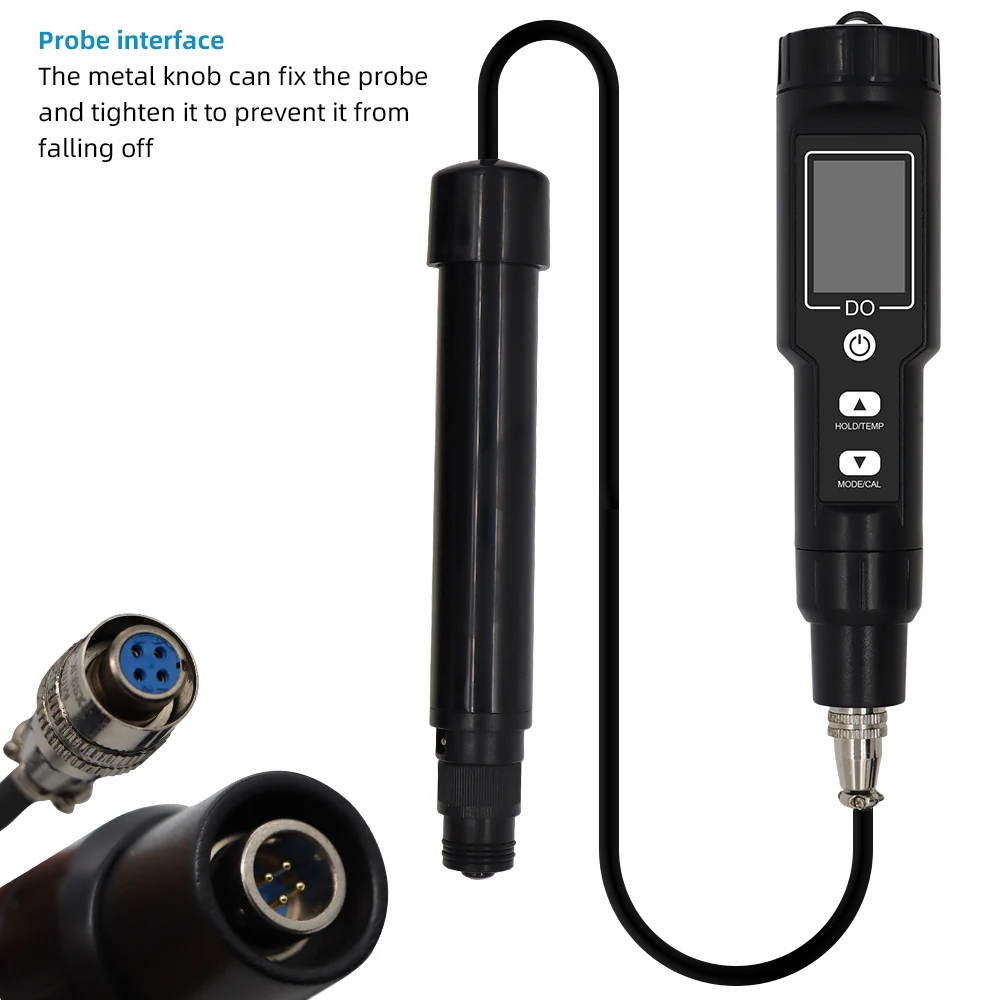 DO9100 Digital Dissolved Oxygen Meter 0.0-30.0 Mg/L Waterproof ATC 0.0-300.0% DO Tester Water Quality Oxygen Detector