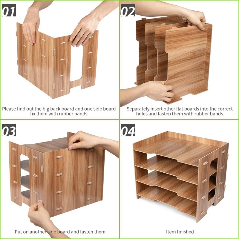 Document Rack Storage Organizer