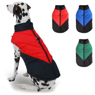 Dog and Cat Winter Warm Puppy Vest Jacket Outdoor Windproof Pet Coat