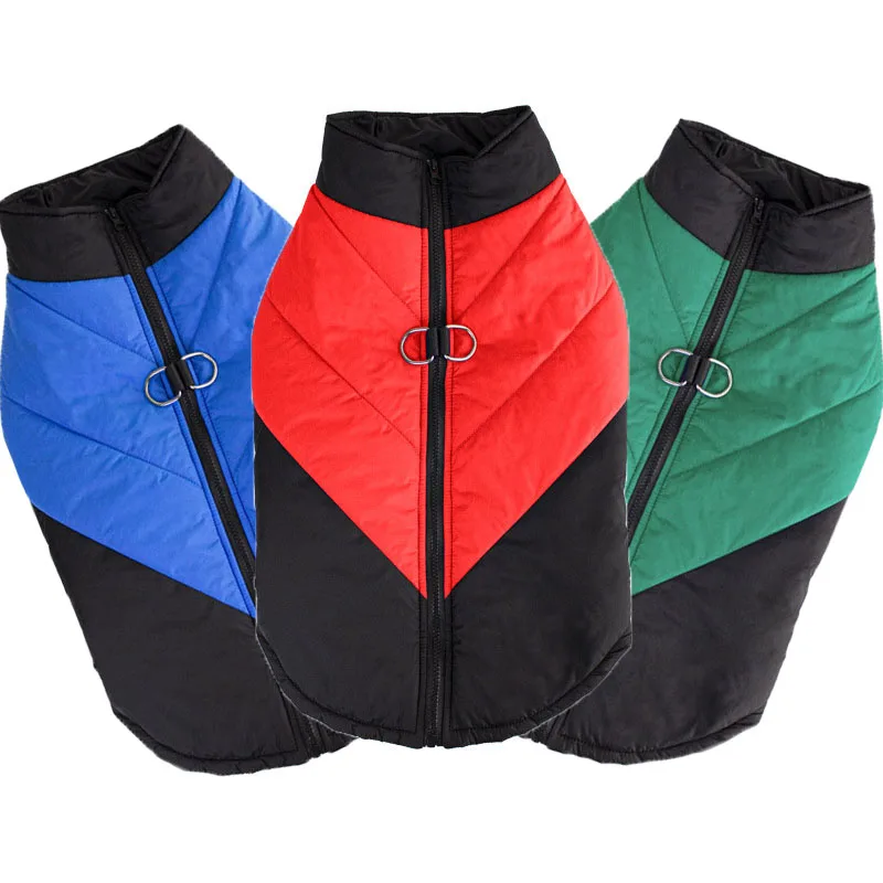 Dog and Cat Winter Warm Puppy Vest Jacket Outdoor Windproof Pet Coat