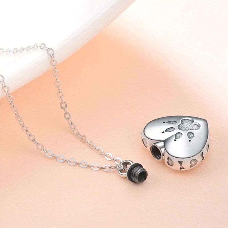 Dog Ash Necklace Wearable Urn