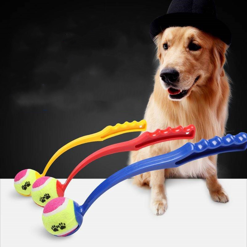 Dog Ball Thrower Stick Fetch Toy Dog Ball Thrower Stick Fetch Toy