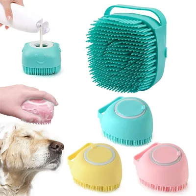 Dog Bath Brush Grooming Accessory Dog Bath Brush Grooming Accessory