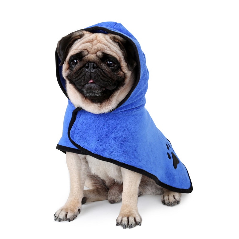 Dog Bathrobe Pet Microfiber Bath Towel Dog Bathrobe Pet Microfiber Bath Towel
