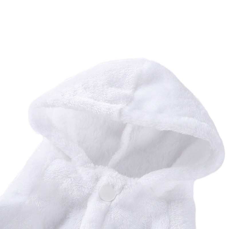 Dog Bathrobe Towel with Hood