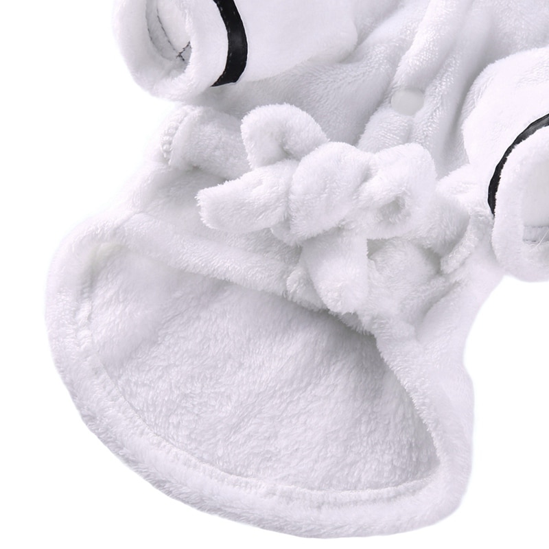 Dog Bathrobe Towel with Hood