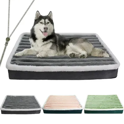 Dog Bed Mat with Zipper Remolvable Pet Mattress for Dog Sleeping Mat Washable Dog Mattress Pet Pad Cushion for Small Dog Bed Mat with Zipper Remolvable Pet Mattress for Dog Sleeping Mat Washable Dog Mattress Pet Pad Cushion for Small