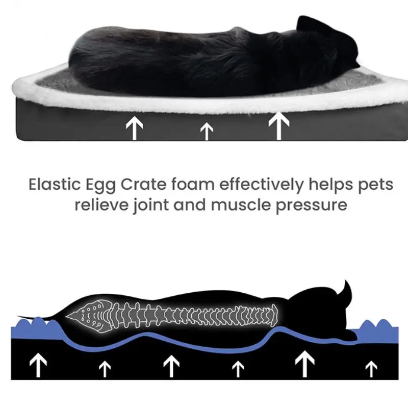Dog Bed Mat with Zipper Remolvable Pet Mattress for Dog Sleeping Mat Washable Dog Mattress Pet Pad Cushion for Small Dog Bed Mat with Zipper Remolvable Pet Mattress for Dog Sleeping Mat Washable Dog Mattress Pet Pad Cushion for Small