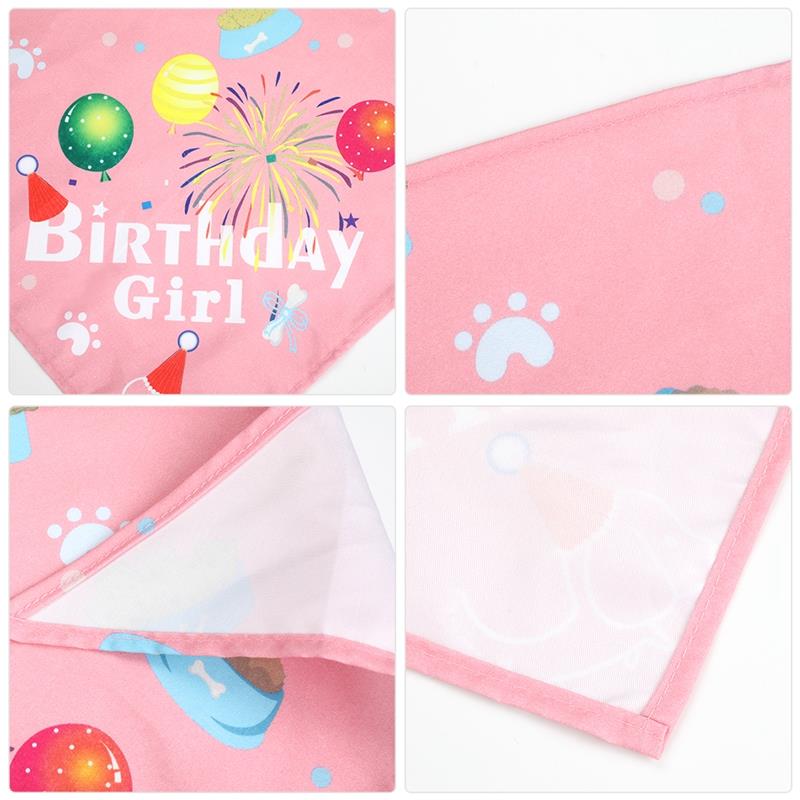 Dog Birthday Bandana Pet Bib