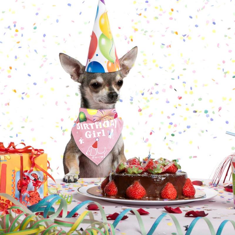 Dog Birthday Bandana Pet Bib