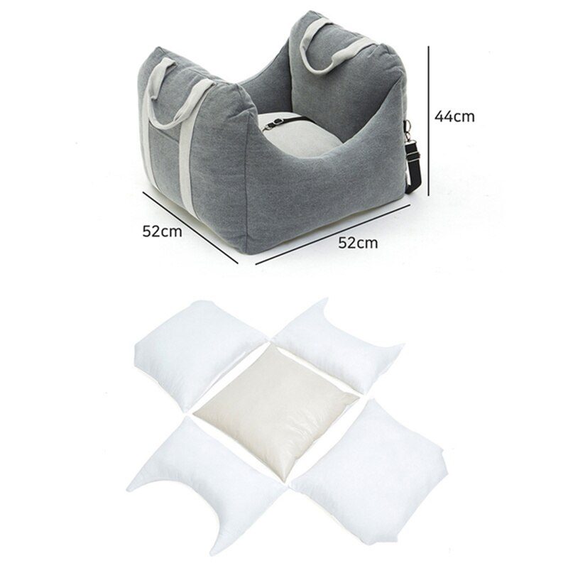 Dog Booster Car Seat with Seatbelt Dog Booster Car Seat with Seatbelt