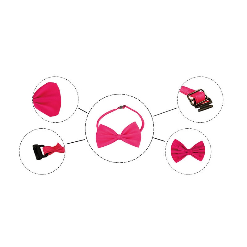 Dog Bow Tie Adjustable Pet Accessory Dog Bow Tie Adjustable Pet Accessory