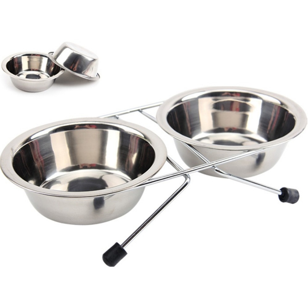Dog Bowl Stand Double Pet Feeder Dog Bowl Stand Double Pet Feeder