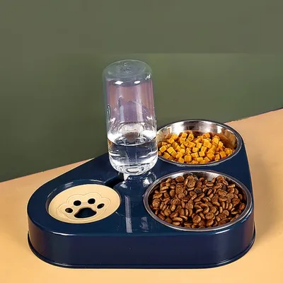 Dog Bowl Water Dispenser 3 in 1 Feeder Dog Bowl Water Dispenser 3 in 1 Feeder