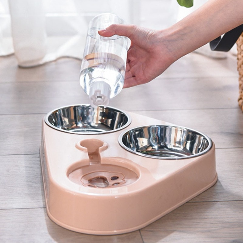Dog Bowl Water Dispenser 3 in 1 Feeder Dog Bowl Water Dispenser 3 in 1 Feeder