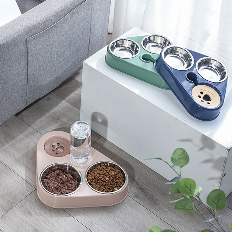 Dog Bowl Water Dispenser 3 in 1 Feeder Dog Bowl Water Dispenser 3 in 1 Feeder