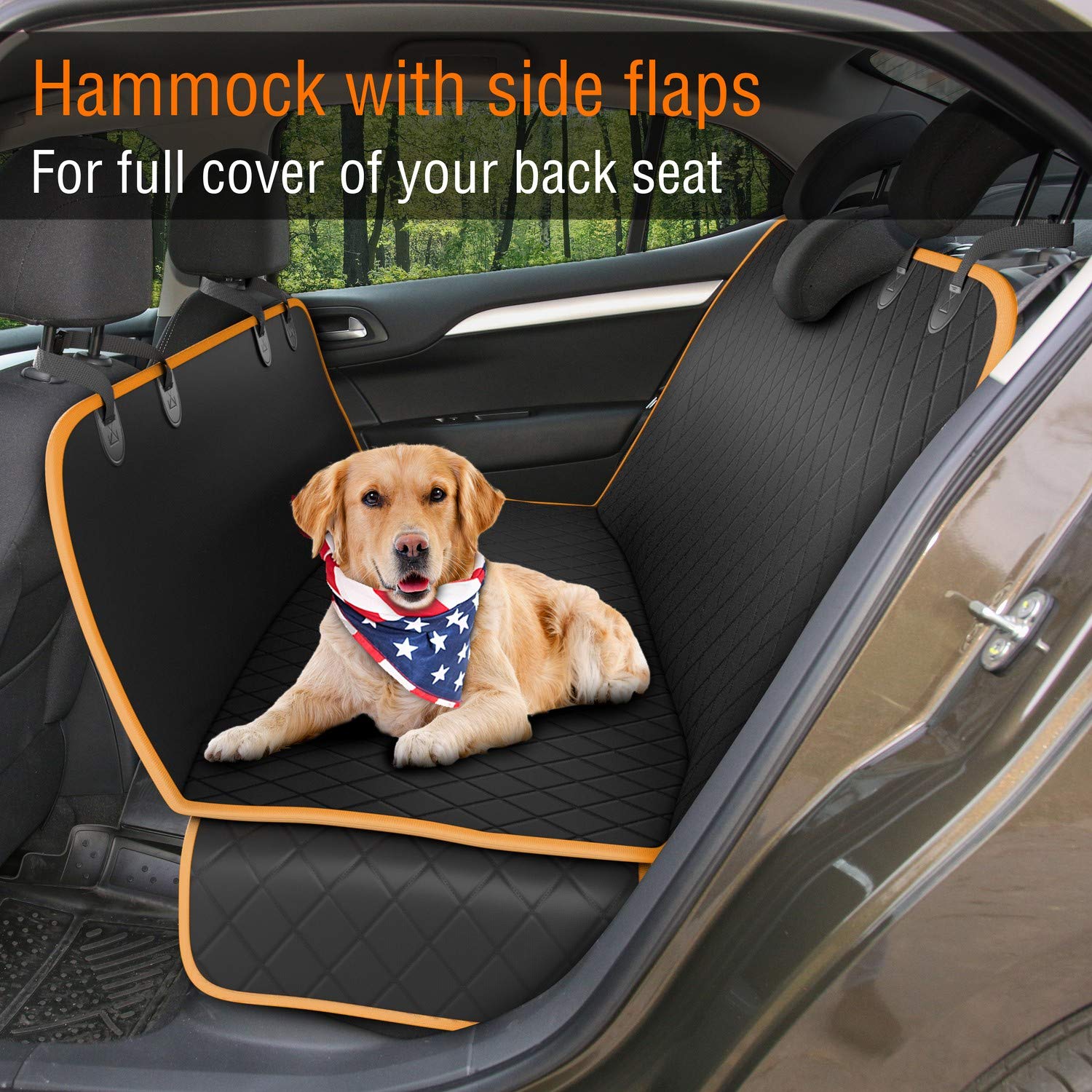 Dog Car Cover Folding Cushion