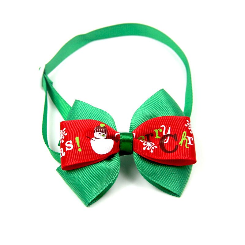 Dog Christmas Bowtie Adjustable Strap Dog Christmas Bowtie Adjustable Strap
