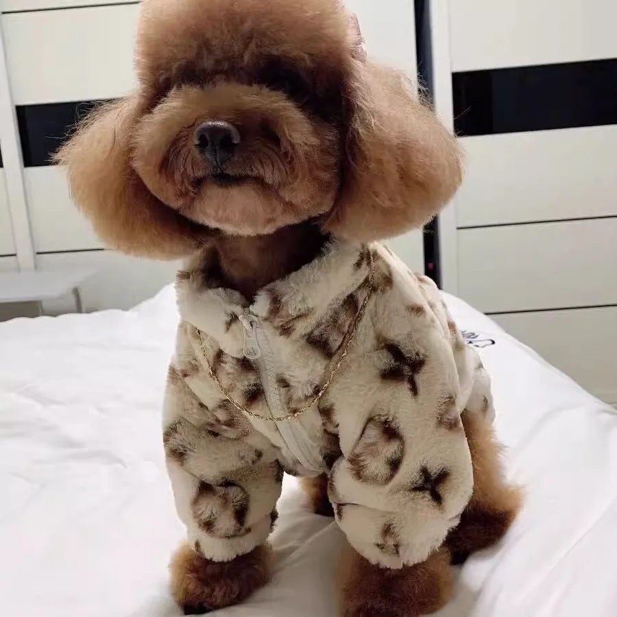 Dog Clothes Autumn Winter Schnauzer Fah Bichon Teddy Small And Medium-Sized Dog Cat Smoked Fur Coat To Keep Warm Dog Clothes Autumn Winter Schnauzer Fah Bichon Teddy Small And Medium-Sized Dog Cat Smoked Fur Coat To Keep Warm