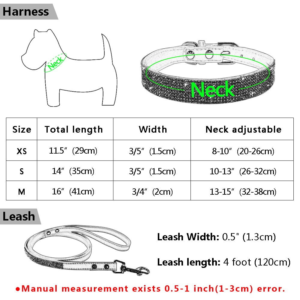 Dog Collar and Leash Set Dog Collar and Leash Set