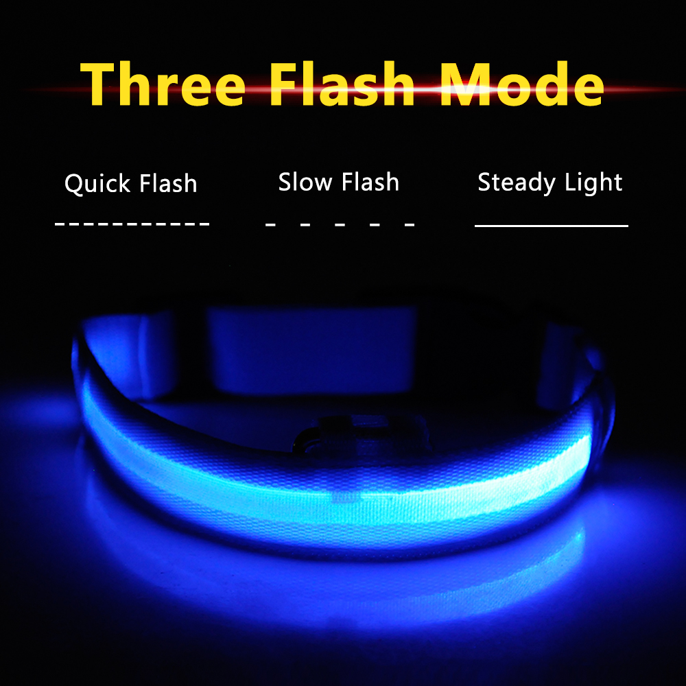 Dog Collar Light Anti-Lost LED Collar Dog Collar Light Anti-Lost LED Collar