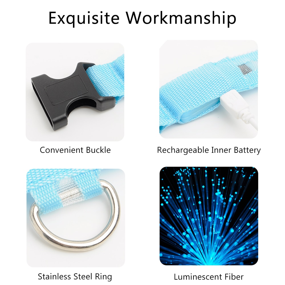 Dog Collar Light Anti-Lost LED Collar Dog Collar Light Anti-Lost LED Collar