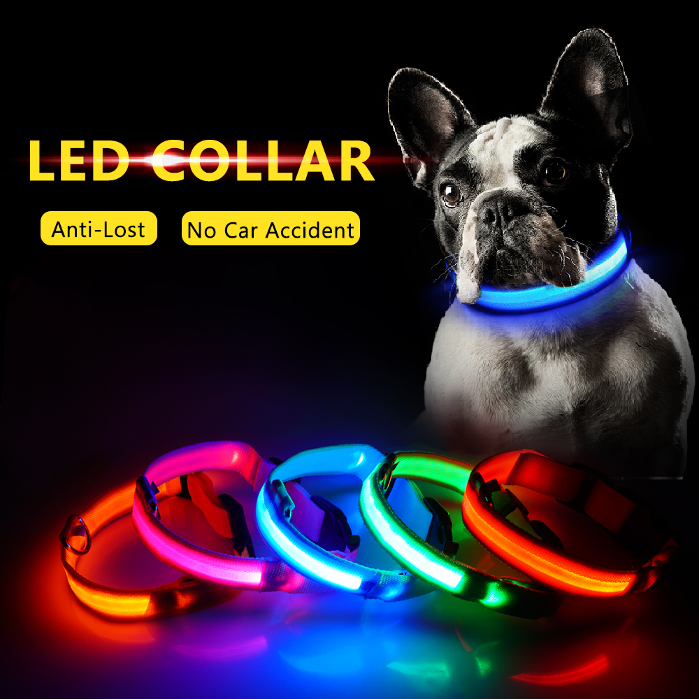 Dog Collar Light Anti-Lost LED Collar Dog Collar Light Anti-Lost LED Collar