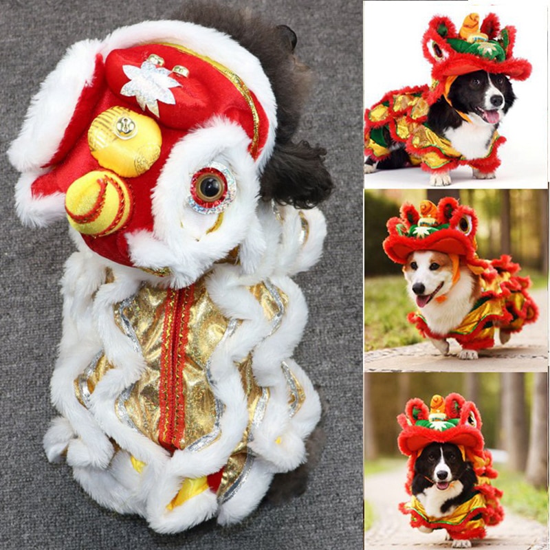 Dog Costume Lion Dance Suit Dog Costume Lion Dance Suit