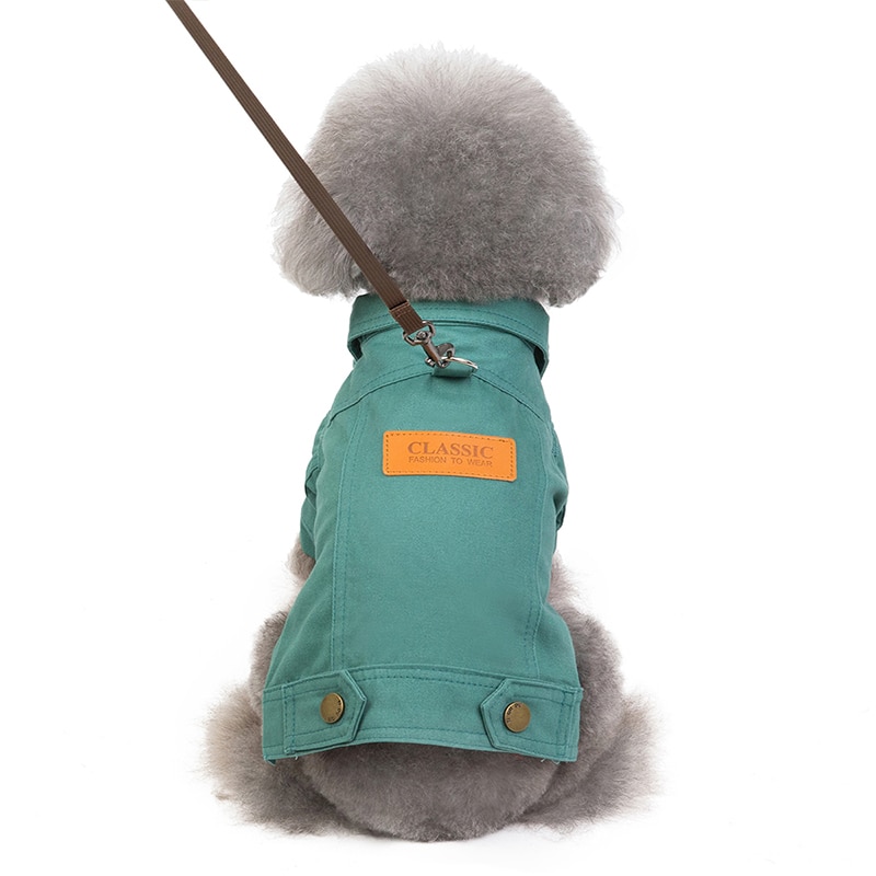 Dog Denim Jacket Winter Outerwear Dog Denim Jacket Winter Outerwear
