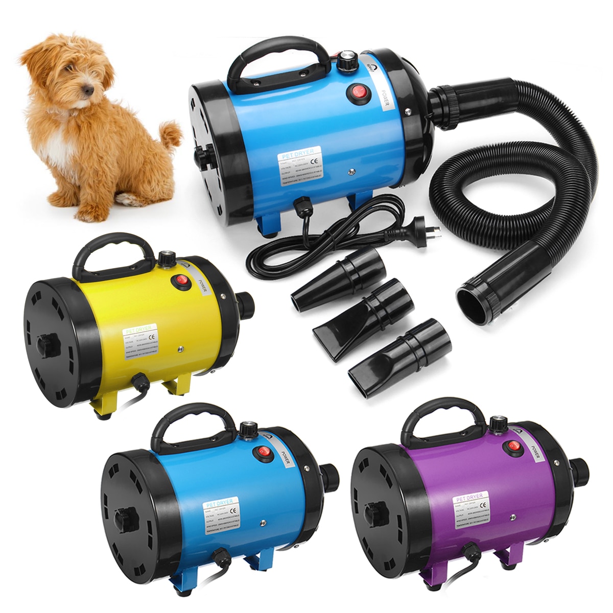 Dog Dryer Adjustable Blower Dog Dryer Adjustable Blower