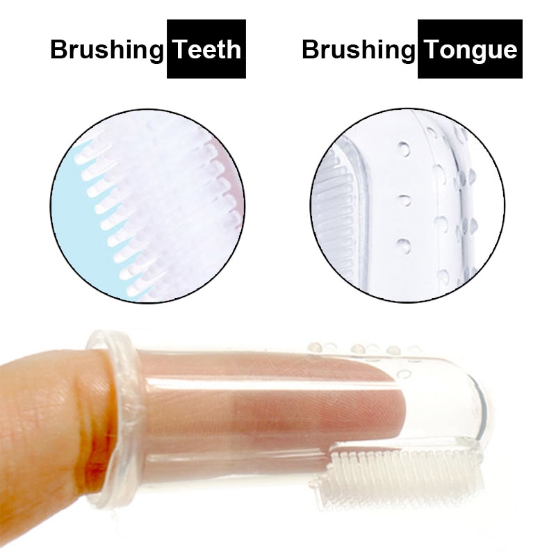 Dog Finger Toothbrushes Pet Supplies (10 pcs) Dog Finger Toothbrushes Pet Supplies (10 pcs)
