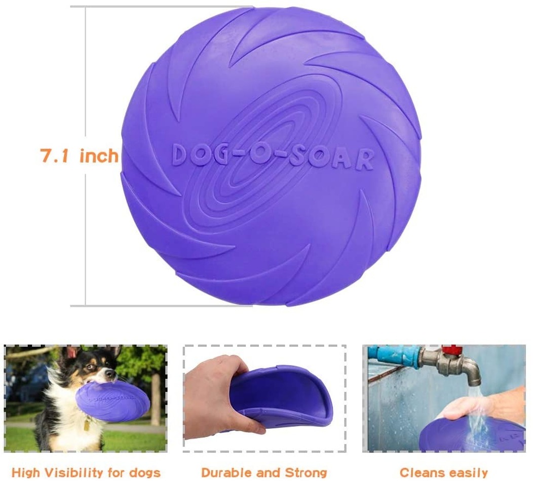 Dog Flying Disc Pet Interactive Toy Dog Flying Disc Pet Interactive Toy