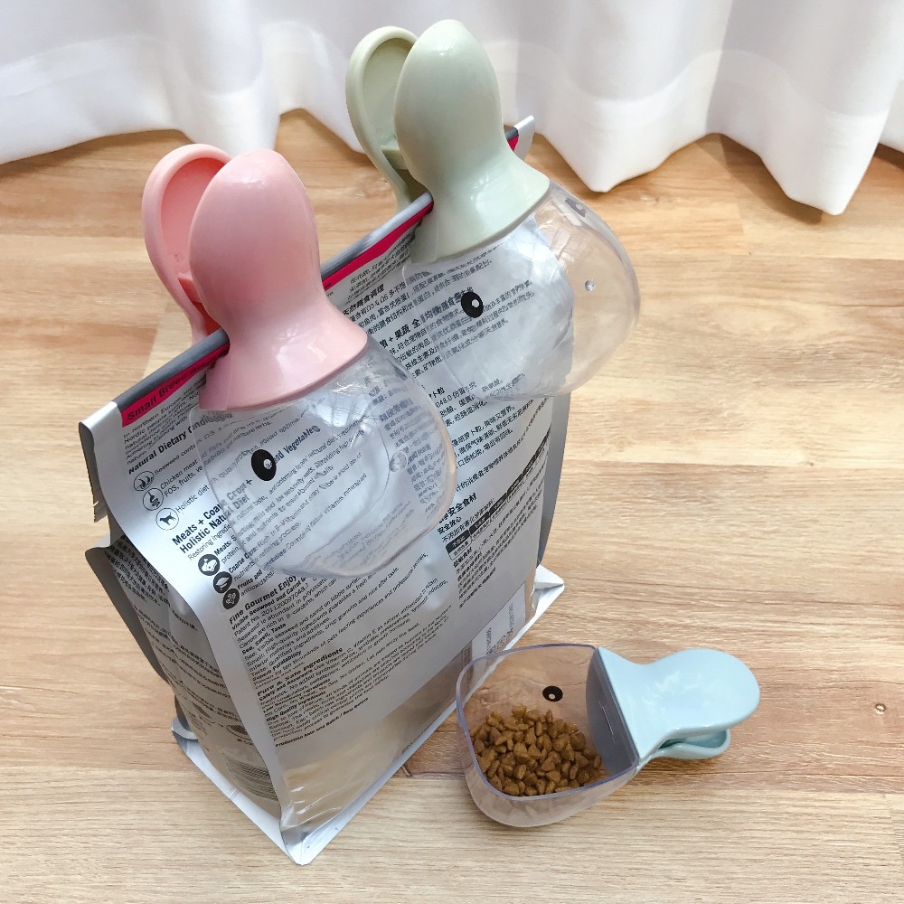 Dog Food Scoop Pet Feed Clip