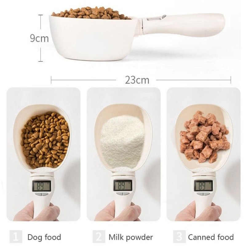 Dog Food Scooper with Measuring Scale Dog Food Scooper with Measuring Scale